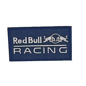 Red Bull Energy Drink Blue Racing Team 1.75x2.75in Patch Iron / Sew-On